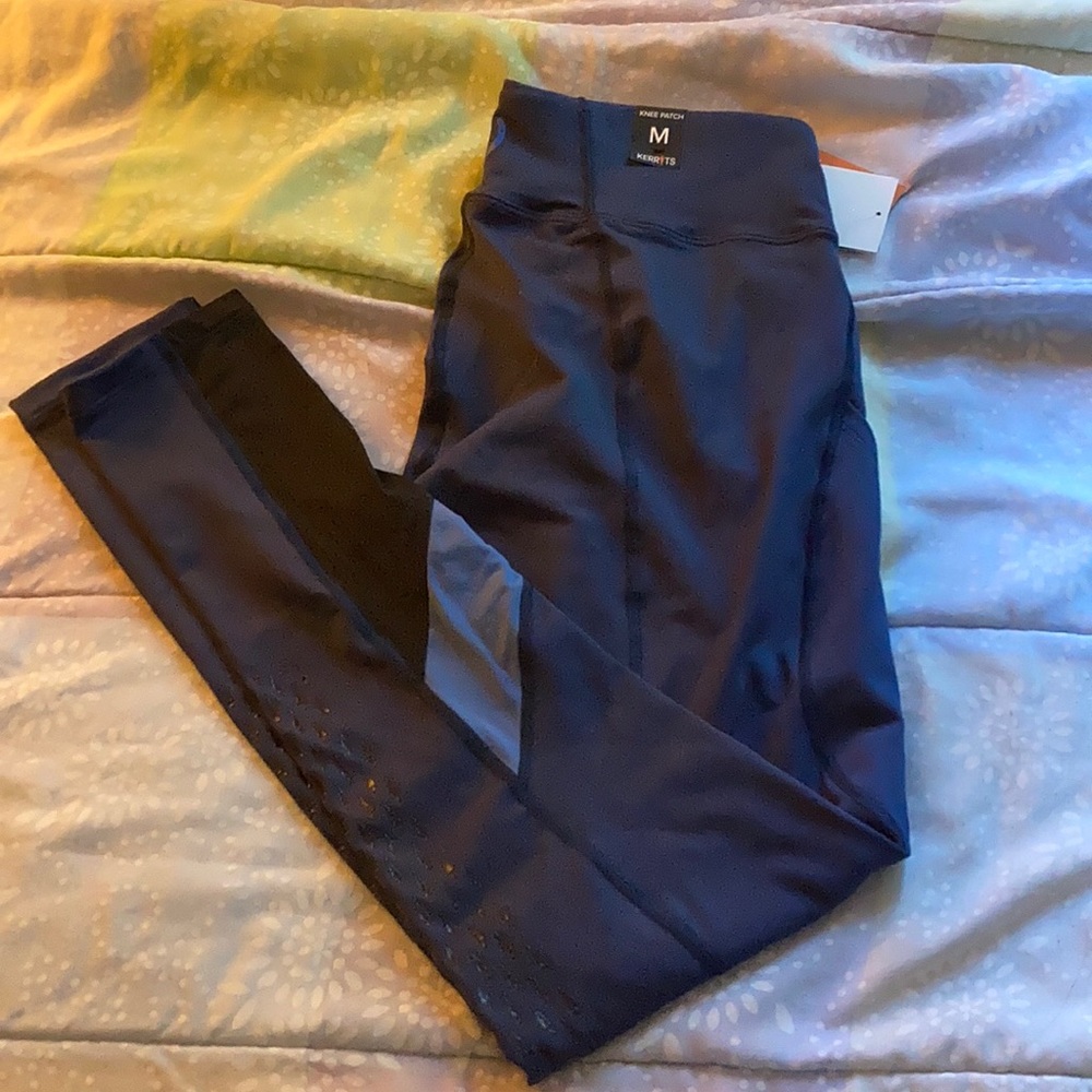 Navy blue kerrit breeches